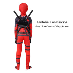 Fantasia Infantil Marvel Deadpool