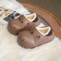 Pantufa Infantil com Forro de Pelúcia Hipo