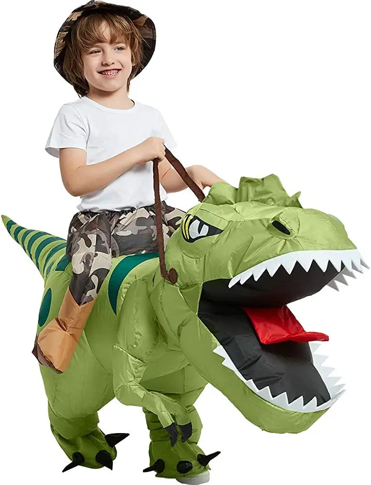 Fantasia Infantil Inflável T-Rex