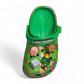 Crocs Infantil Minecraft