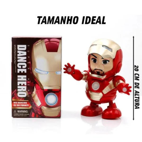 Boneco Homem de Ferro Dance Hero