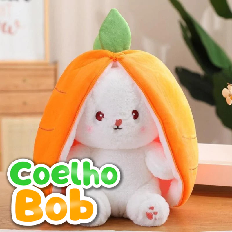 Coelho Bob Pelúcia Antialérgico