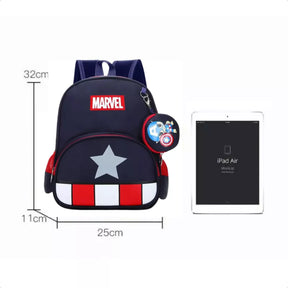 Mochila Infantil Marvel Super-Heróis + BRINDE