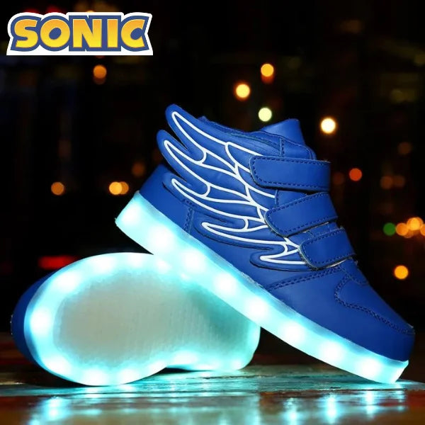 Tênis Infantil Masculino Air Sonic LED