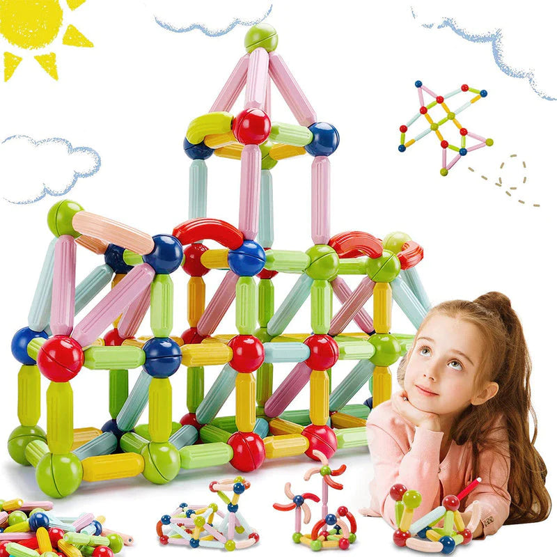 Brinquedo Magnético Educativo Magnetic Toy