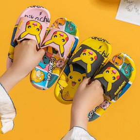 Chinelo Slider Nuvem Infantil Pikachu