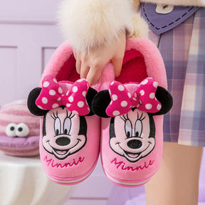 Pantufa Infantil Disney Mickey & Minnie