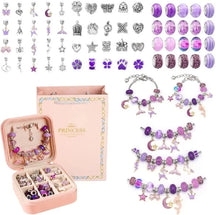 47126990717240Kit de Pulseiras e Berloques Infantil com 66 Peças