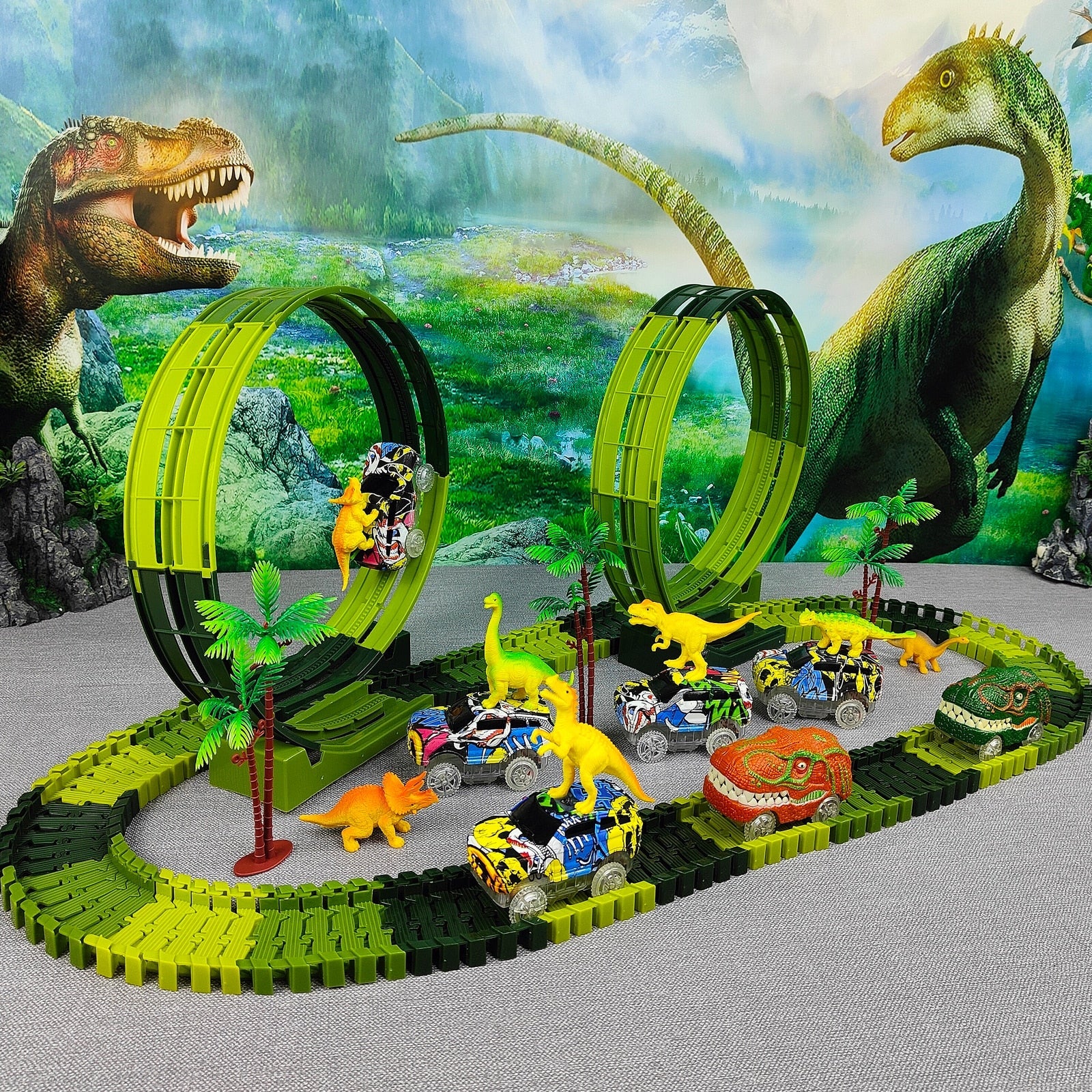 Super Pista de Dinossauros 360