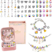 47126990750008Kit de Pulseiras e Berloques Infantil com 66 Peças