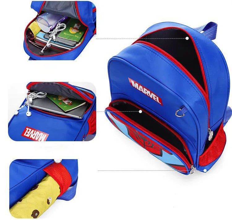 Mochila Infantil Marvel Super-Heróis + BRINDE