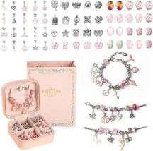 47126990684472Kit de Pulseiras e Berloques Infantil com 66 Peças