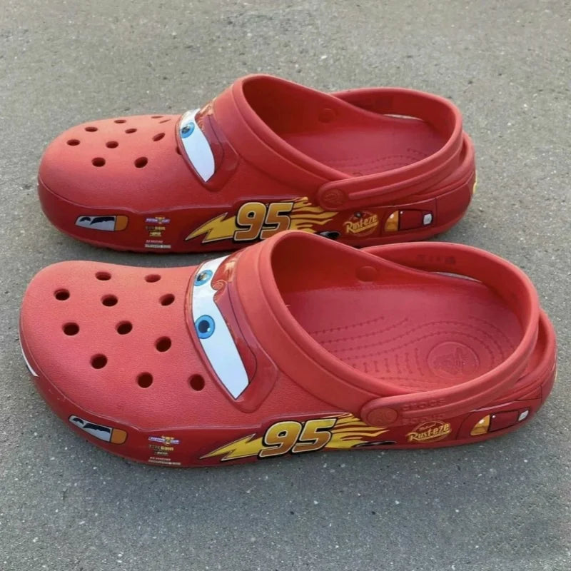 Crocs Infantil com Led Relâmpago McQueen