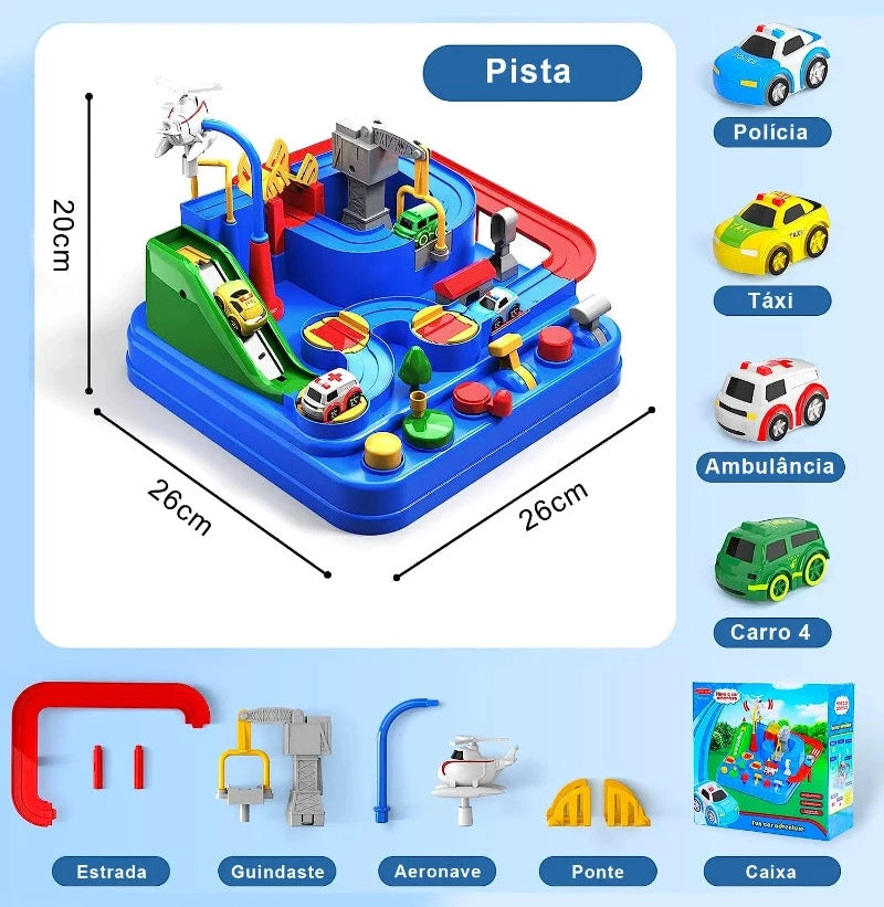 Pista de Carros Educativo - Car Adventure