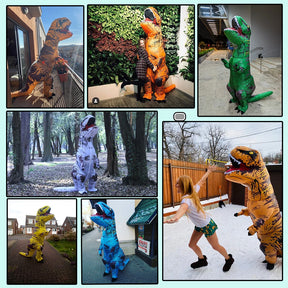 Traje Infantil Inflável T-Rex