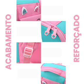 Mochila de Rodinhas Feminina Infantil