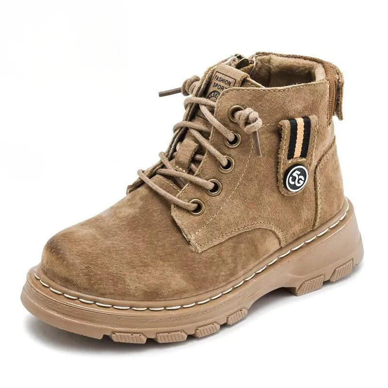 Bota Infantil Masculina em Couro Thomas