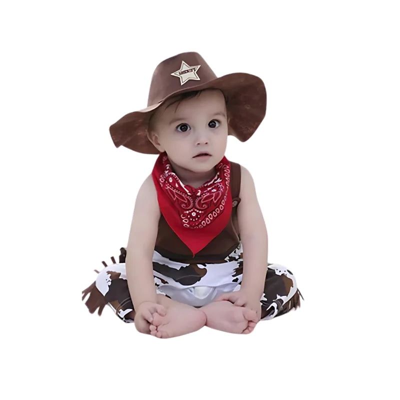 Fantasia Infantil Bebê Cowboy