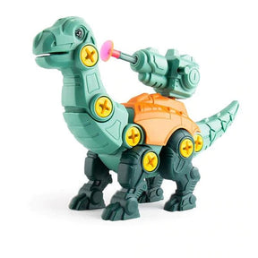 Brinquedo de Montar Dinossauro Lançador ConstruDino