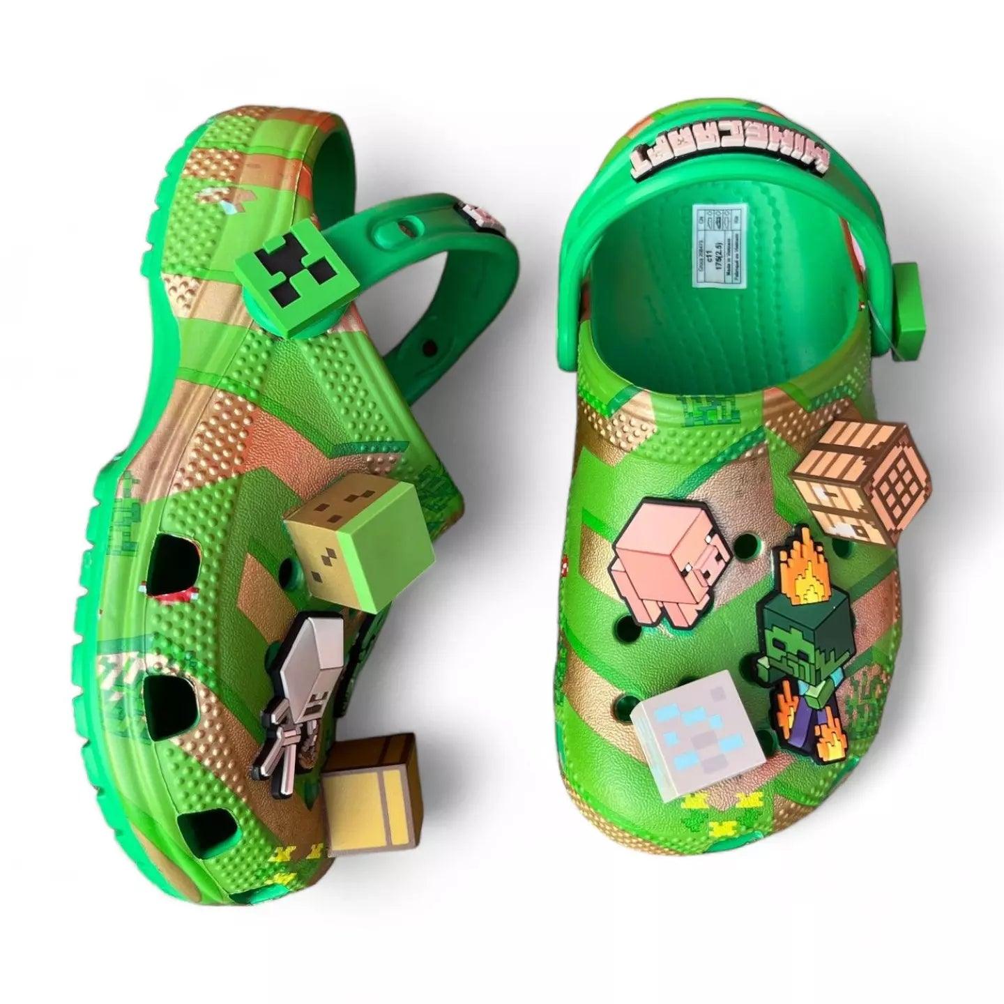 Crocs Infantil Minecraft