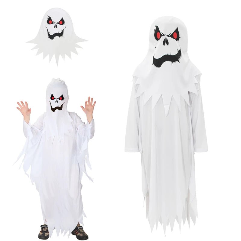 Fantasia Infantil Halloween Fantasma Assustador