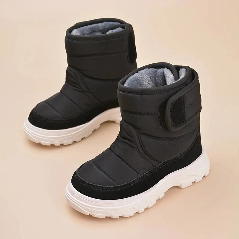 Bota de Inverno Infantil com Veludo Unissex