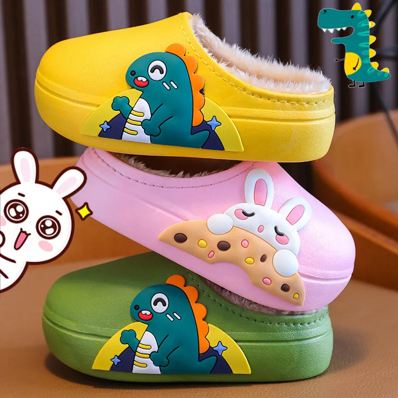 Pantufas com Forro de Pelúcia AnimaKids