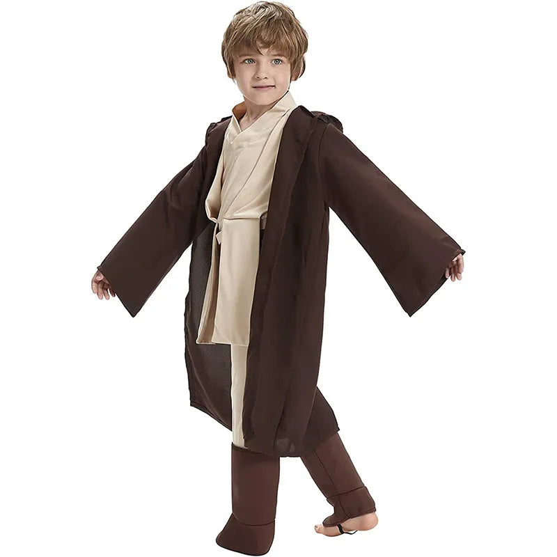 Fantasia Infantil Star Wars Cavaleiro Jedi