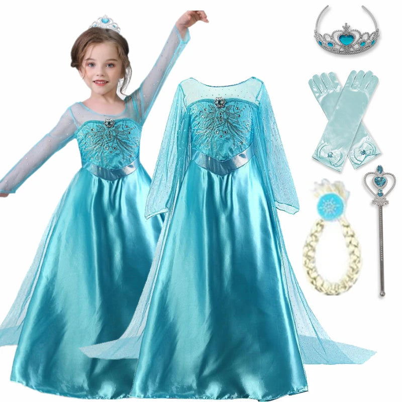 Fantasia Infantil Elsa Frozen