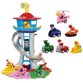 Brinquedo Infantil Torre Patrulha Canina com Carros