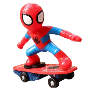 Brinquedo Interativo Homem Aranha de Skate