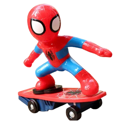 Brinquedo Interativo Homem Aranha de Skate