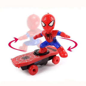 Brinquedo Interativo Homem Aranha de Skate