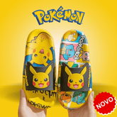 Chinelo Slider Nuvem Infantil Pikachu