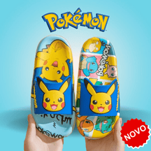 Chinelo Slider Nuvem Infantil Pikachu