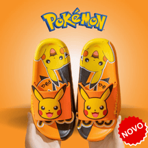 Chinelo Slider Nuvem Infantil Pikachu