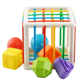 Brinquedo Sensorial Educacional Cubo Puzzle