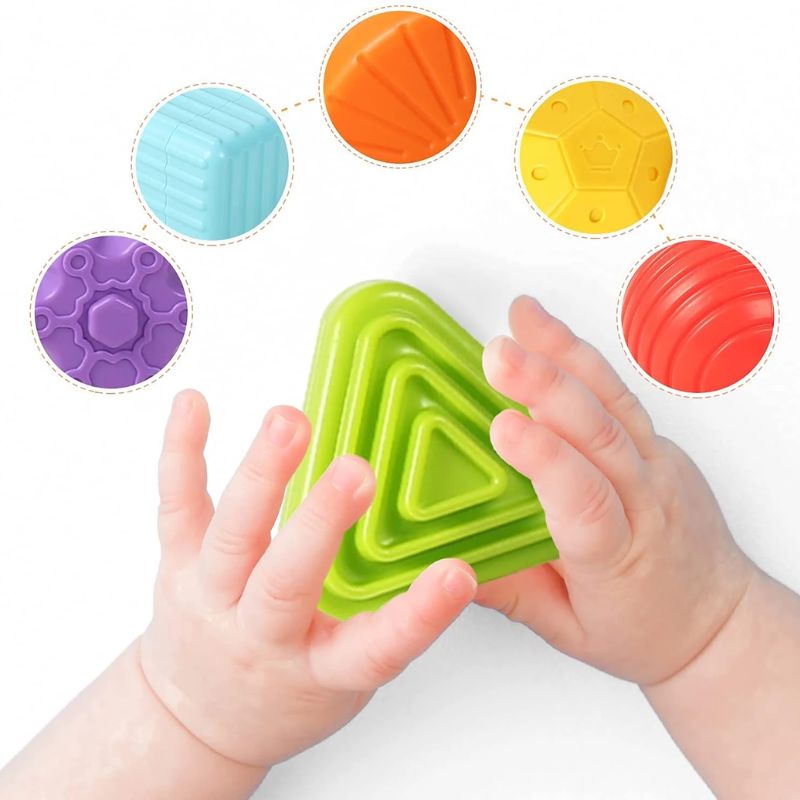 Brinquedo Sensorial Educacional Cubo Puzzle